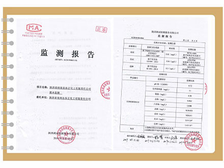 东正化工2019年第一季度废水监测