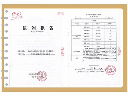 东正化工2020年3月环境监测报告
