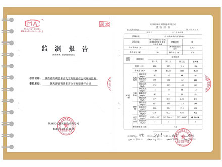 东正化工2020年7月环境监测报告